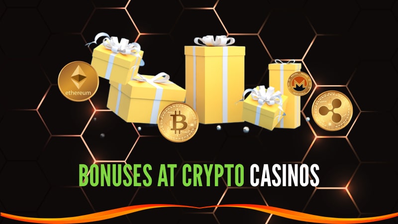 Deposit bonuses at crypto casinos