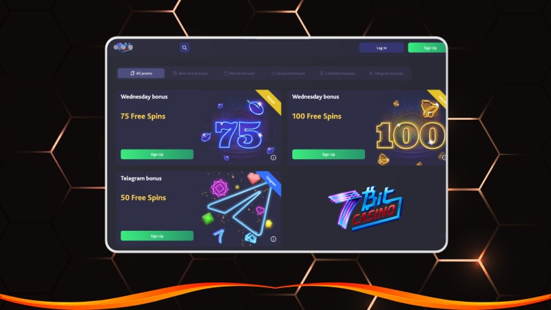 7BitCasino bonuses